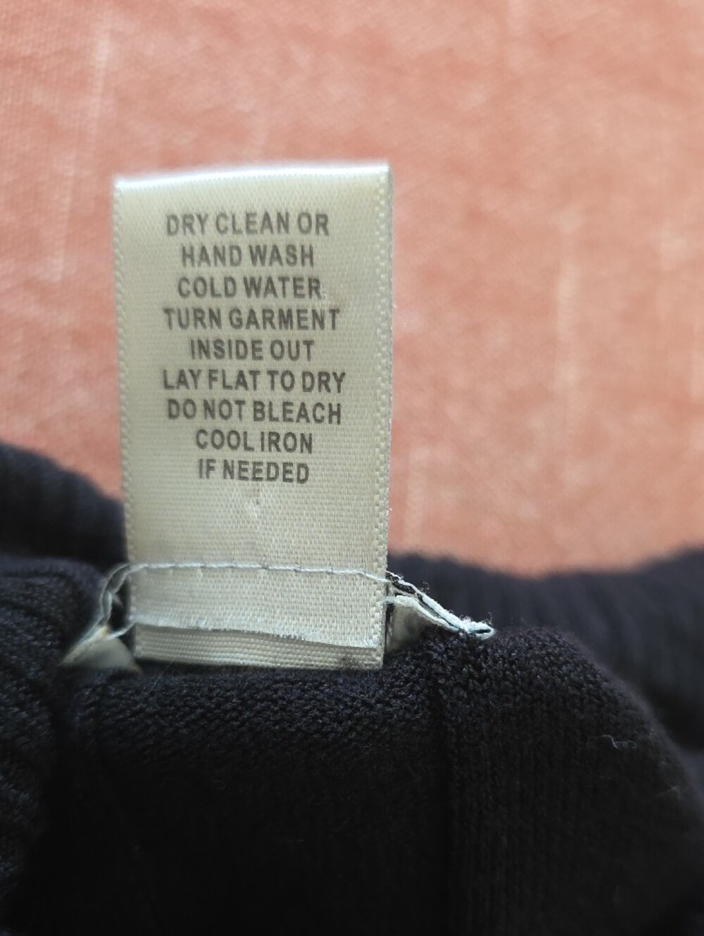 Vintage Cache Black Ribbed Turtleneck Sweater - Picture 3 of 6
